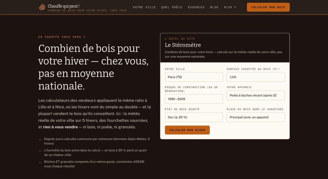 Aperçu desktop de Chauffe qui peut !